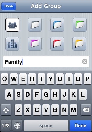 Adding a new Group to Maildash