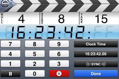Jamming (setting) the timecode