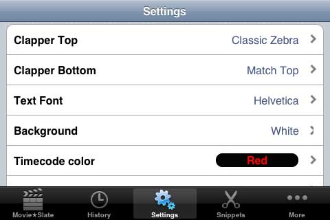 Customizing the slate&rsquo;s appearance