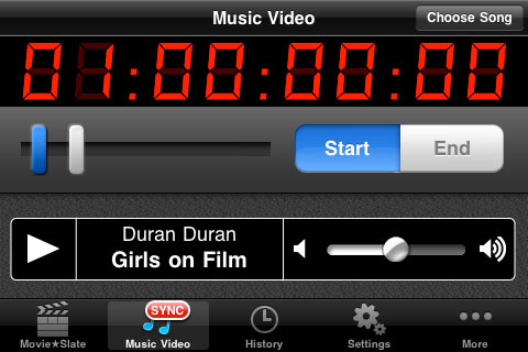 Syncing Music Video timecode with an iTunes Song