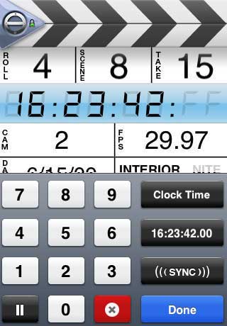 Jamming (setting) the timecode