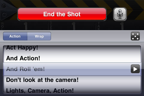 Active shot displays the soundboard