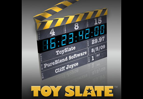 The ToySlate splash screen