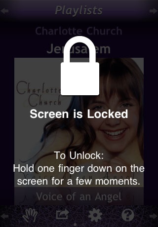 Lock and Unlock the Screen
